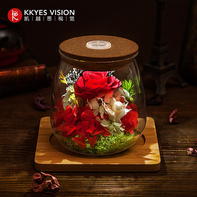 永生花 定格永恒的花藝美學(xué)，靜物攝影中的精致禮品花卉
